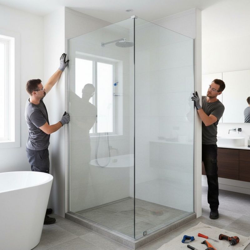 Shower Door Installation in Denver County, CO