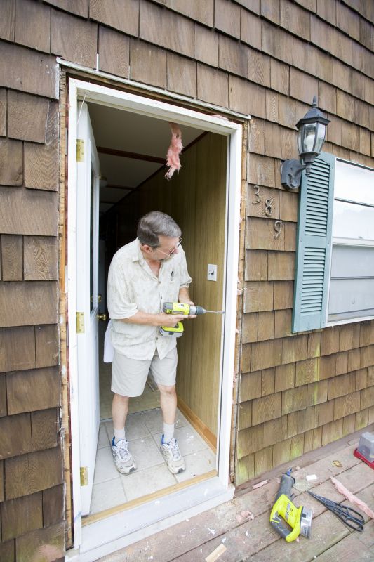 Entrance Door Repair in Conroe, TX