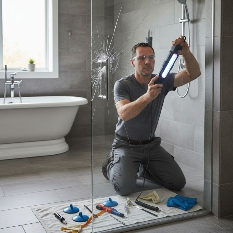 Glass Shower Door Repair in Denver County, CO