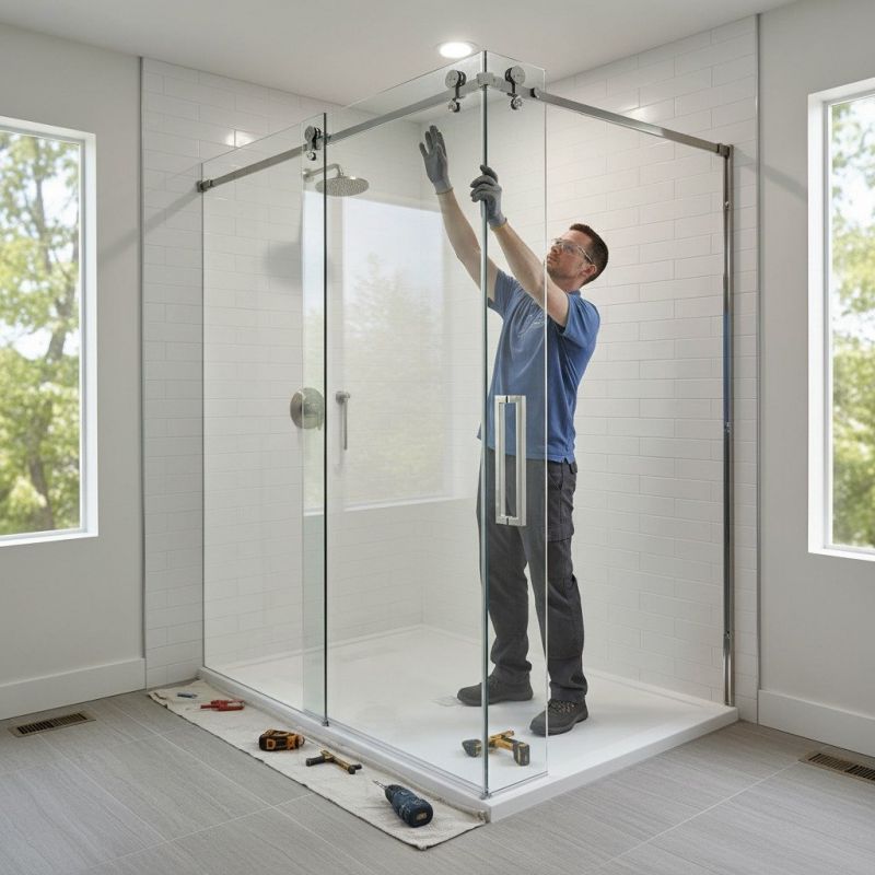 Glass Shower Door Replacement in Arvada, CO