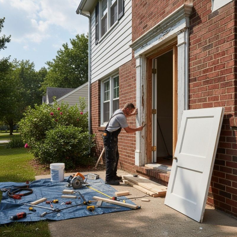 Threshold Replacement in Conroe, TX