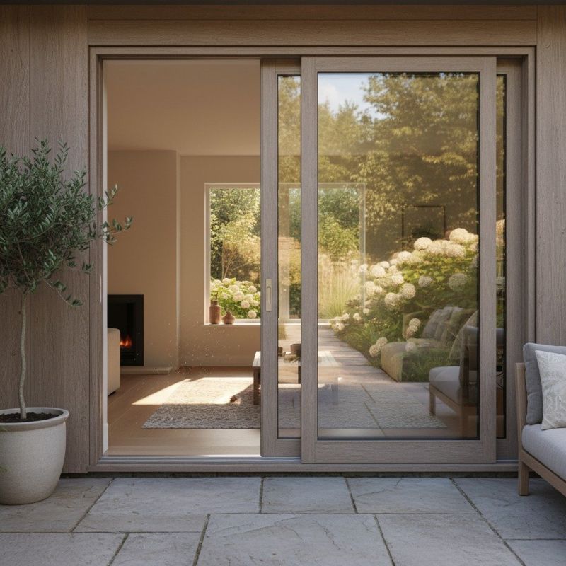Wood Sliding Door Installation in Chapel Hill, NC