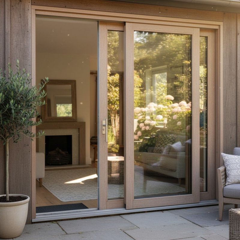 Wood Sliding Door Installation in Wilmington, NC